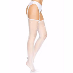 Leg Avenue 6646_00222 pantyhose/stockings White
