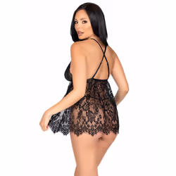 Leg Avenue 86144_00101 lingerie set/bodysuit Black