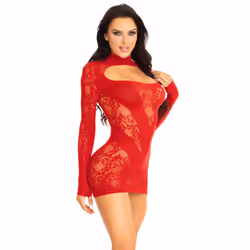 Leg Avenue 87204_00322 lingerie set/bodysuit Red