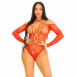 Leg Avenue 89316_00322, Red, One Size, 1 pc(s)