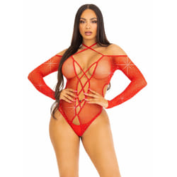 Leg Avenue 89316_00322 lingerie set/bodysuit Red