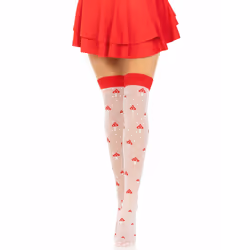 Leg Avenue 6217_06222 pantyhose/stockings Red, White - Additional view 4