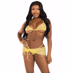 Leg Avenue 81660_40306, Yellow, M/L, 1 pc(s)