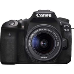Canon 90D Digital SLR Camera with 18-55 is STM Lens