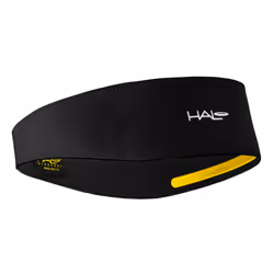 Halo Headband Sweatband Pullover  White and Black - 2 Pack