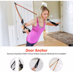 11pc Resistance Bands Set - 100lb