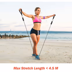 11pc Resistance Bands Set - 100lb