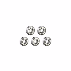 6000Z Deep Groove Ball Bearing Single Shield 60010, 10mm x 26mm x 8mm Chrome Steel Bearings (Pack of 5)