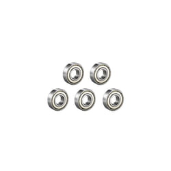 6000Z Deep Groove Ball Bearing Single Shield 60010, 10mm x 26mm x 8mm Chrome Steel Bearings (Pack of 5)