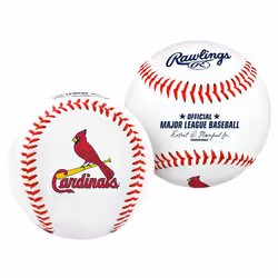 Rawlings MLB St Louis Cardinals Team Logo Baseball  Official  White