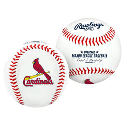 Rawlings MLB St Louis Cardinals Team Logo Baseball  Official  White