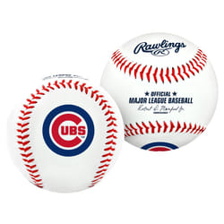 Rawlings MLB Chicago Cubs Team Logo Baseball  White  1