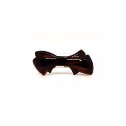 French Bow Knot 312 Inch Hair Barrette AY4 Brown 1