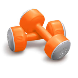 Body Sculpture Smart Dumbbells Home Fitness Hand Weights - 2 x 3kg