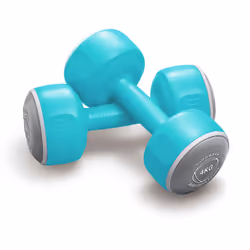 Body Sculpture Smart Dumbbells Home Fitness Hand Weights - 2 x 4kg