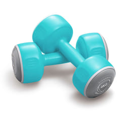 Body Sculpture Smart Dumbbells Home Fitness Hand Weights - 2 x 4kg