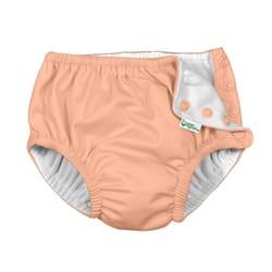 i Play Girls Reusable Absorbent Baby Swim Diapers Coral 3T