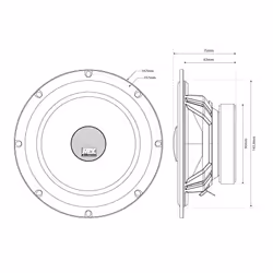 MTX TX465C car speaker Round 2-way 320 W 2 pc(s) - Additional view 6