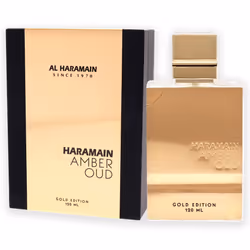 Al Haramain Amber Oud Gold Edition EDP Spray for Unisex - Arabian Perfume for Women and Men - Long Lasting Arabic Perfume - Vanilla and Woody Fragranc