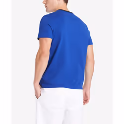 Tommy Hilfiger Men's Regular Short Sleeve Logo T-Shirt  Mazarine Blue-