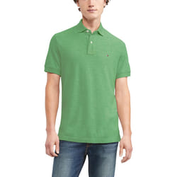 Tommy Hilfiger Men's Regular Short Sleeve Cotton Pique Polo Shirt in C