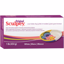 Sculpey Original Polymer Clay 1lb-White