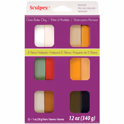 Sculpey III Polymer Clay Multipack 1oz 12/Pkg-Naturals