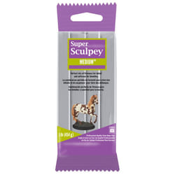 Super Sculpey Medium Blend Clay 1lb-Gray SSMED1