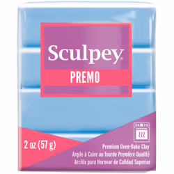 Sculpey Premo Polymer Clay 2oz-Pale Blue PE02-5014