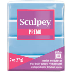 Sculpey Premo Polymer Clay 2oz-Pale Blue PE02-5014