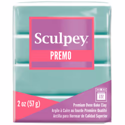 Sculpey Premo Polymer Clay 2oz-Mint Green PE02-5062