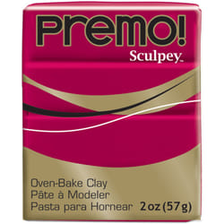 Premo Sculpey Polymer Clay 2oz-Alizarin Crimson