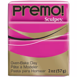 Premo Sculpey Polymer Clay 2oz-Fuchsia