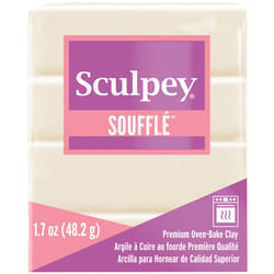 Sculpey Souffle Clay 1.7oz-Ivory SU6-6647