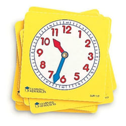Learning Resources Pupil Clock Dials (Set of 10)