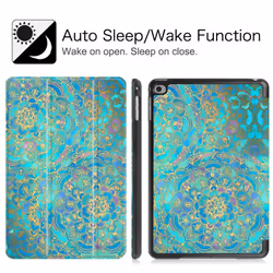Fintie iPad mini 4 Case - Super Thin Lightweight Stand Cover with Auto Sleep/Wake Feature for Apple iPad mini 4 (2015 Release), Shades of Blue