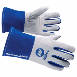 Welding Gloves 3D Wing 11In WhiteBlue PR