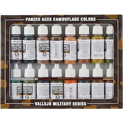 Vallejo Panzer Aces Paint Set