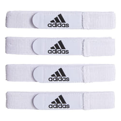 adidas Soccer Shin Guard Strap  White  One Size