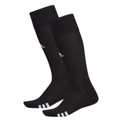 adidas Rivalry Soccer Socks (2-Pair)  Black/White  Small