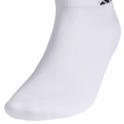 adidas mens Athletic Cushioned (6-pair) Low Cut Sock  White/Black  X-L