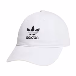 adidas Originals Women's Relaxed Fit Adjustable Strapback Cap White/B