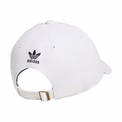 adidas Originals Women's Relaxed Fit Adjustable Strapback Cap  White/B