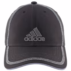 adidas Men's Contract Structured Adjustable Cap  Black/White/Onix  One