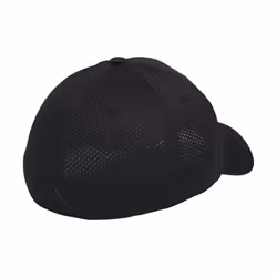 adidas Men's Zags 2.0 Structured Mid Crown A-Flex Stretch Fit Hat  Bla
