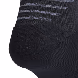 adidas Running Mid-Crew Socks (1-Pair)  Black/Onix Grey/Silver Reflect
