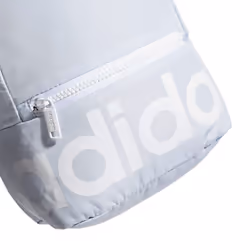 adidas Linear Mini Backpack Small Travel Bag  Sky Tint/White/Glory Grey  10.5 inch x8.5 inch x5 inch
