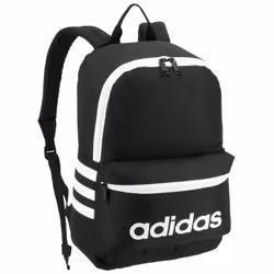 adidas Classic 3S Backpack for Boys and Girls Black/White One Size