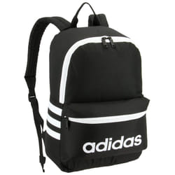 adidas Classic 3S Backpack for Boys and Girls  Black/White  One Size