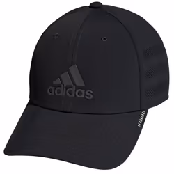 adidas mens Gameday 3 Structured Stretch Fit Baseball Cap Black Larg